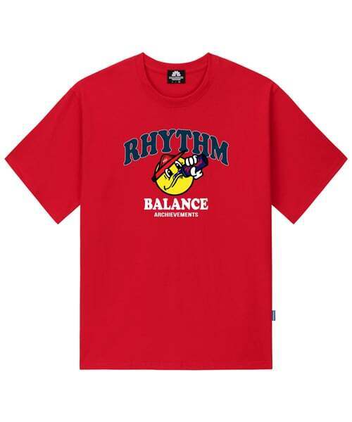 TRIPSHION(トリップション)の「TENNIS RHYTHM Tシャツ - レッド(Tシャツ/カットソー・メンズ・その他・LARGE/MEDIUM/X-LARGE)」の1枚目の写真