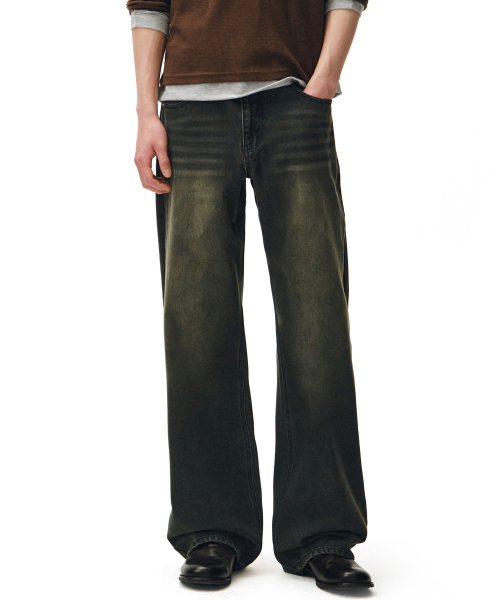 DECET（デケト）の「Mid Rise Wide Jeans DCPT027GNBlack（デニムパンツ・レディース・その他・34/32/30/26/28）」の7枚目の写真