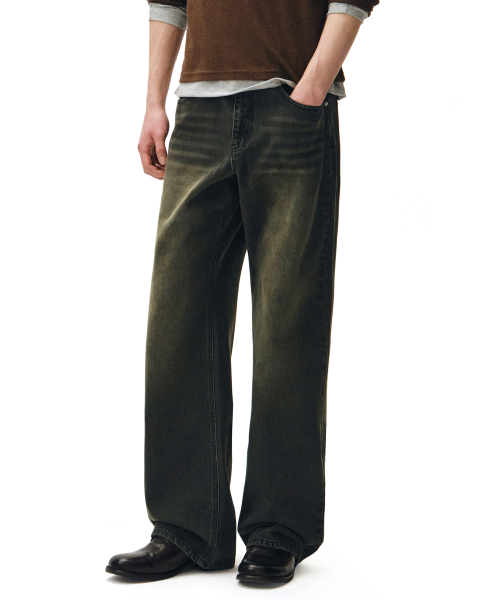 DECET（デケト）の「Mid Rise Wide Jeans DCPT027GNBlack（デニムパンツ・レディース・その他・34/32/30/26/28）」の9枚目の写真