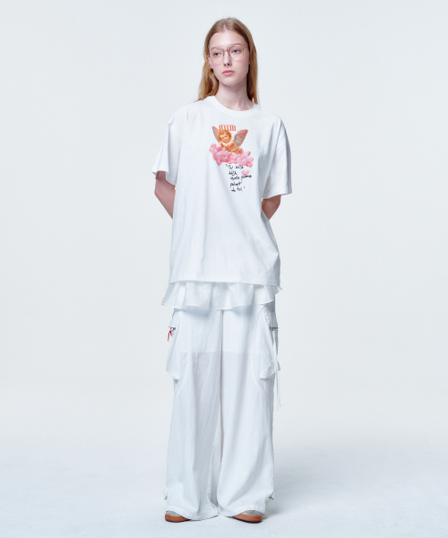 2113 STUDIO(イイルイルサムスタジオ)の「ルーズフィットTシャツハートクラウド(Tシャツ/カットソー・レディース・その他・FREE)」の5枚目の写真