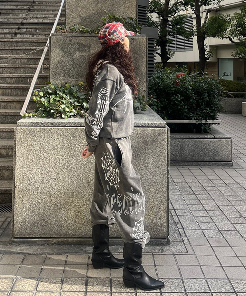 ARIES(アリーズ)の「【ARIES / アリーズ】 Aged Overlord Sweatpant AR3003604(スウェット・レディース・ブラック・MEDIUM)」の18枚目の写真