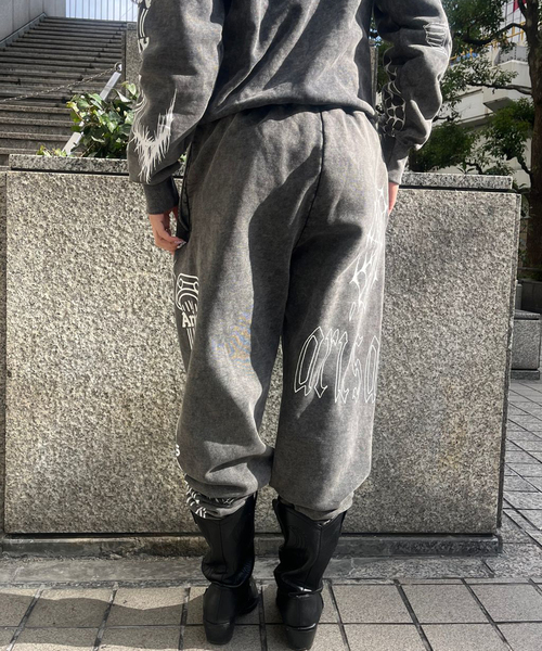 ARIES(アリーズ)の「【ARIES / アリーズ】 Aged Overlord Sweatpant AR3003604(スウェット・レディース・ブラック・MEDIUM)」の3枚目の写真