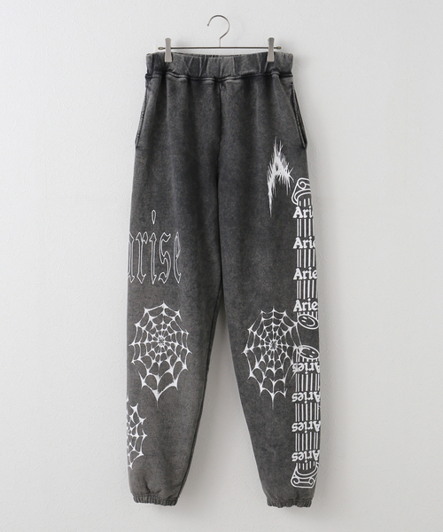 ARIES(アリーズ)の「【ARIES / アリーズ】 Aged Overlord Sweatpant AR3003604(スウェット・レディース・ブラック・MEDIUM)」の4枚目の写真