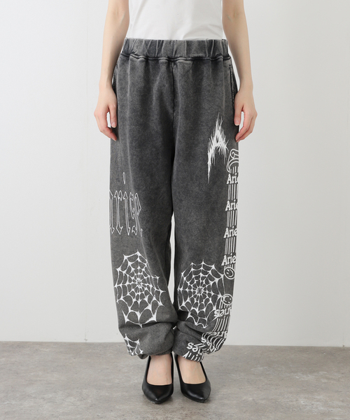 ARIES(アリーズ)の「【ARIES / アリーズ】 Aged Overlord Sweatpant AR3003604(スウェット・レディース・ブラック・MEDIUM)」の5枚目の写真