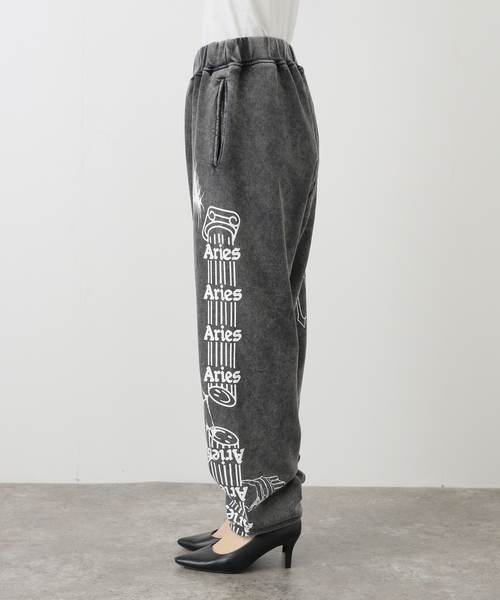 ARIES(アリーズ)の「【ARIES / アリーズ】 Aged Overlord Sweatpant AR3003604(スウェット・レディース・ブラック・MEDIUM)」の6枚目の写真