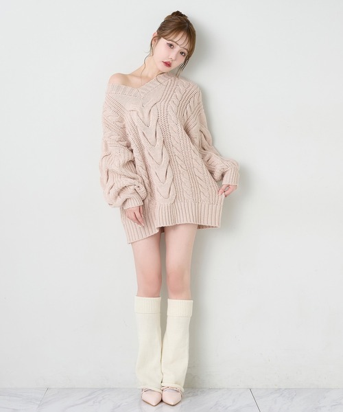 one after another NICE CLAUP(ワンアフターアナザーナイスクラップ)の「リボンミュールサンダル(サンダル・レディース・アイボリー/ライトピンク/ブラック・M/S/L)」の8枚目の写真