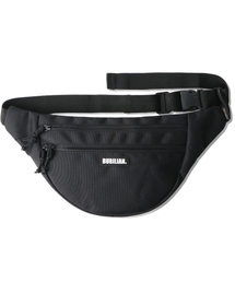 bubilian（バビリアン）の「ハーフムーンウエストバッグ_ブラック（ボディバッグ/ウエストポーチ）」