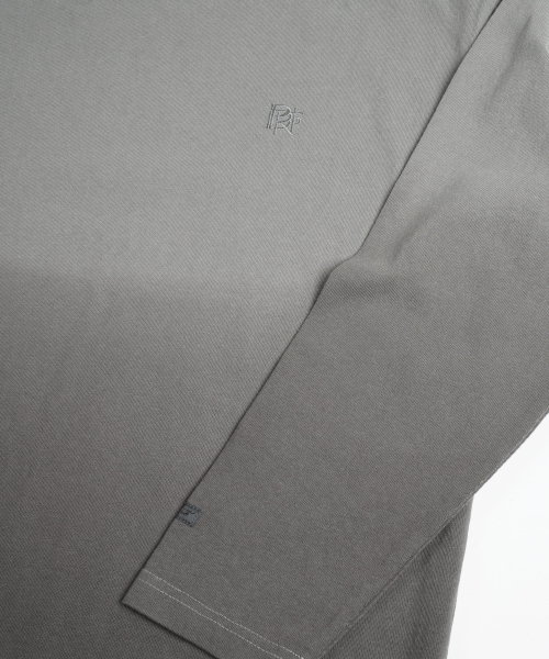 BIRBANTE(ビルバンテ)の「グラデーションロングスリーブTシャツ - グレー(Tシャツ/カットソー・メンズ・グレー・SMALL/MEDIUM/LARGE/X-LARGE)」の8枚目の写真