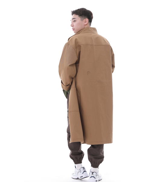 SAINTCREW(セントクルー)の「パティグロールアップロングトレンチボタンコート FBL-700 キャメル(トレンチコート・メンズ・その他・MEDIUM/LARGE/X-LARGE)」の12枚目の写真