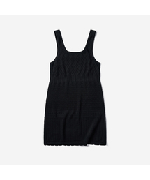 FLATWAVE IN SEOUL（フラットウェーブインソウル）の「Lilo Knit Mini Onpiece Black（ワンピース）」