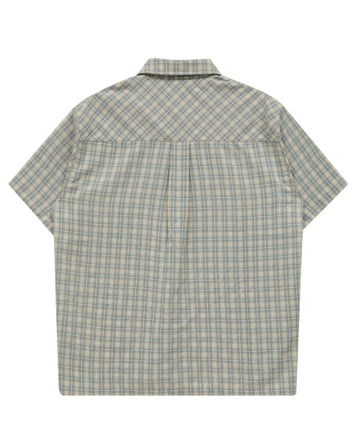 WaiKei（ワイケイ）の「YK スターアップリケチェック半袖シャツミント（シャツ/ブラウス・レディース・その他・0/1/2）」の7枚目の写真