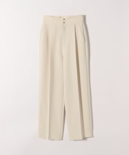 SHIPS any（シップス エニィ）の「SHIPS any:〈洗濯機可能〉ダブルクロス タック ストレート パンツ［NAVY BLUE］（その他パンツ・レディース・ネイビー/オフホワイト・36/38）」の21枚目の写真