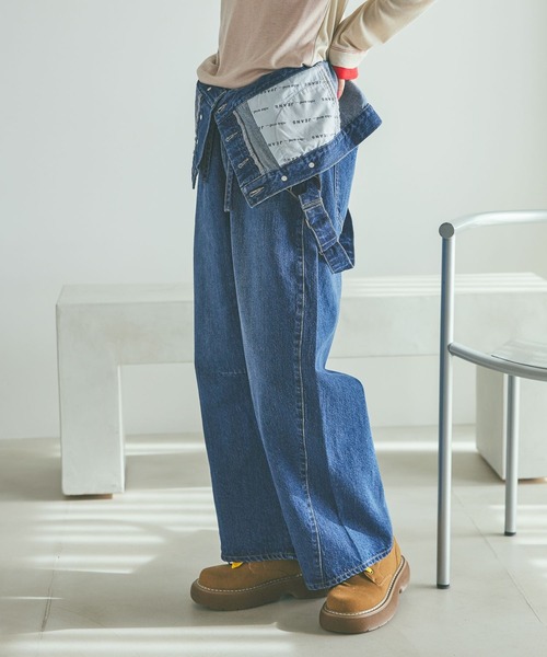 NKJ 2026SS] 2WAYワークオーバーオール（サロペット/オーバーオール