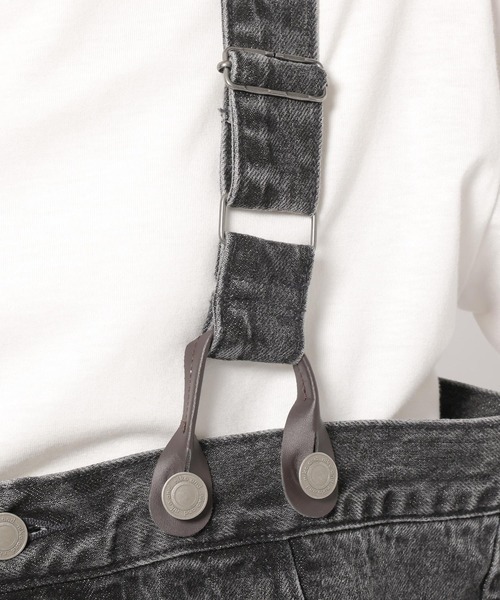 niko and...（ニコアンド）の「[NKJ 2026SS] 2WAYワークオーバーオール（サロペット/オーバーオール・レディース・インディゴブルー/グレー・FREE）」の20枚目の写真