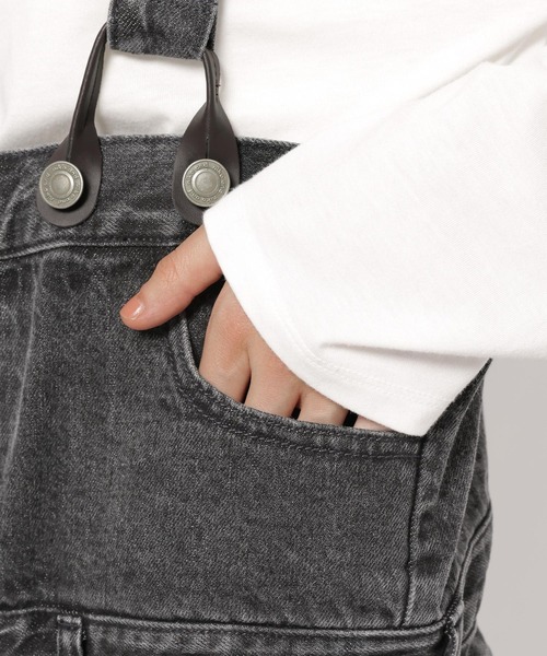 niko and...（ニコアンド）の「[NKJ 2026SS] 2WAYワークオーバーオール（サロペット/オーバーオール・レディース・インディゴブルー/グレー・FREE）」の22枚目の写真