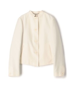 SNIDEL スナイデルステンカラーメタルボタンジャケット アイボリー