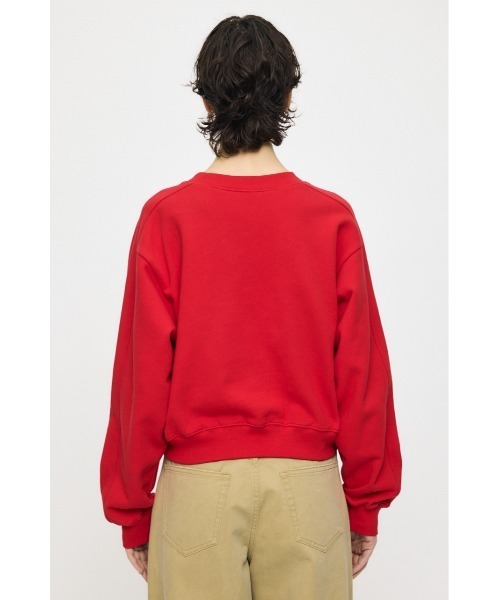 MOUSSY(マウジー)の「CC EMBROIDERY プルオーバー(スウェット・レディース・ネイビー/レッド/杢グレー/ライトイエロー・FREE)」の18枚目の写真