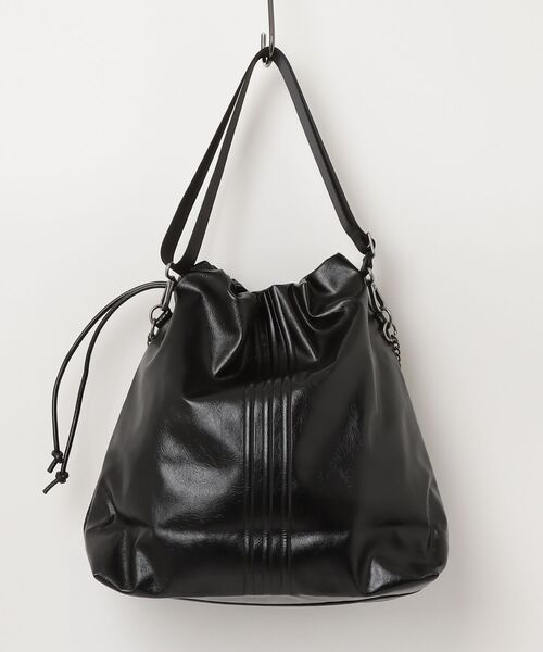 adidas（アディダス）の「ファッション ストリート ショルダーバッグ（L） / アディダスオリジナルス adidas Originals（ショルダーバッグ・メンズ・ブラック・FREE）」の7枚目の写真