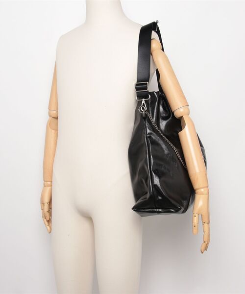 adidas（アディダス）の「ファッション ストリート ショルダーバッグ（L） / アディダスオリジナルス adidas Originals（ショルダーバッグ・メンズ・ブラック・FREE）」の10枚目の写真