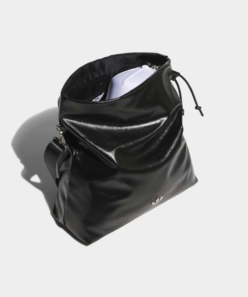 adidas（アディダス）の「ファッション ストリート ショルダーバッグ（L） / アディダスオリジナルス adidas Originals（ショルダーバッグ・メンズ・ブラック・FREE）」の4枚目の写真