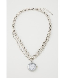 SLY（スライ）の「CLOCK MOTIF N/C クロック モチーフ ネックレス（ネックレス）」