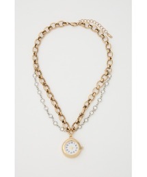 SLY | CLOCK MOTIF N/C クロック モチーフ ネックレス(ネックレス)