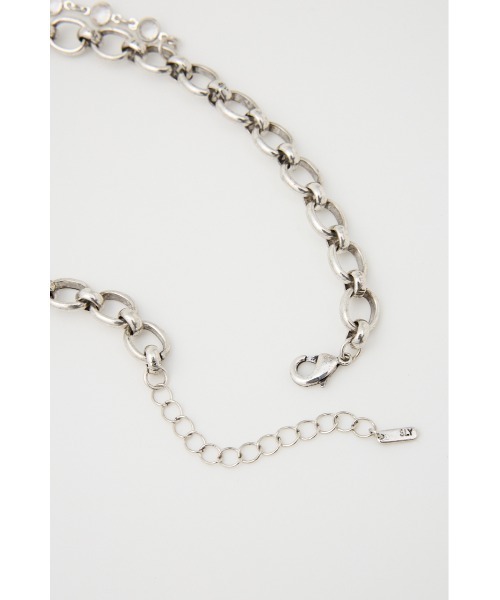 SLY（スライ）の「CLOCK MOTIF N/C クロック モチーフ ネックレス（ネックレス・レディース・ゴールド/シルバー・FREE）」の5枚目の写真