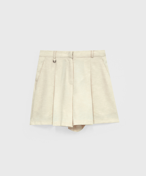 320SHOWROOM(320ショールーム)の「Utility Half Pintuck Shorts Cream(その他パンツ・レディース・その他・SMALL/MEDIUM)」の4枚目の写真