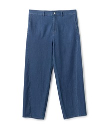 UNION STATION | メッシュデニムカーブパンツ〈ストレッチ・軽量・ハンドウォッシャブル・通気性〉(デニムパンツ)