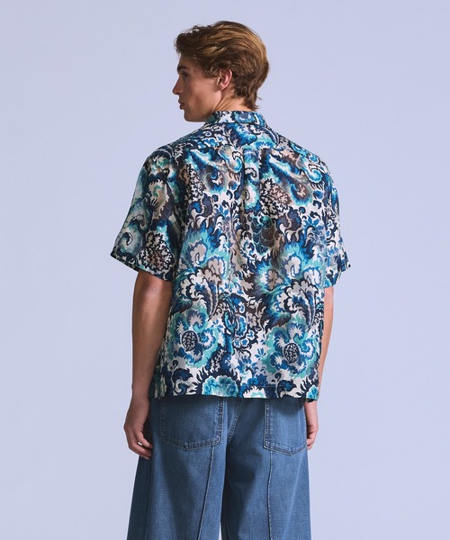 Levi's(リーバイス)の「Levi's/リーバイス BLUETAB(TM) ショートスリーブ キャンプシャツ(シャツ/ブラウス・メンズ・ブルー・XL/L/M/S)」の2枚目の写真