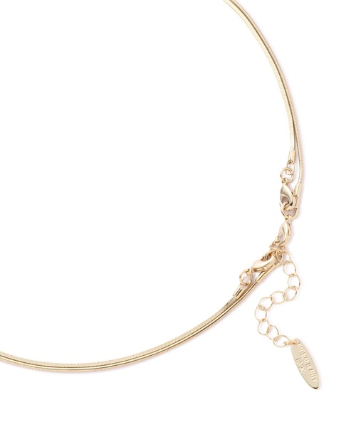 NATURAL BEAUTY BASIC（ナチュラルビューティーベーシック）の「ヴァリアススネーク2wayネックレス（ネックレス・レディース・シルバー/ゴールド・ﾌﾘ-）」の5枚目の写真