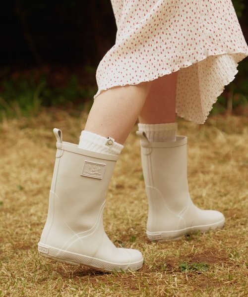 BENSIMON(ベンシモン)の「BSM RAIN BOOTS MID - CLOUD GREY(レインシューズ・レディース・ライトグレー・38/39/37)」の1枚目の写真
