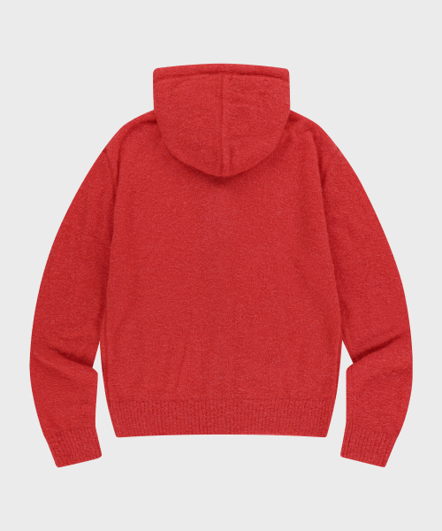 THEVINYLHOUSE(ザバイニルハウス)の「ROUND POCKET KNIT ZIP-UP RED(パーカー・メンズ・その他・S/M/L)」の8枚目の写真