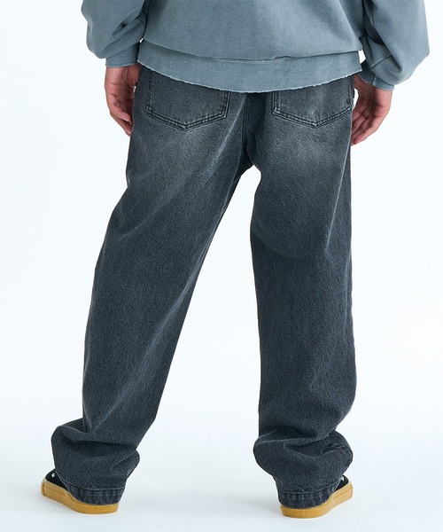 ELEMENT（エレメント）の「ELEMENT/エレメント SHOD PANTS HAMMER ロンパン BG021706（その他パンツ・メンズ・ケミカルウォッシュ/スカイブルー/スミクロ・M/XL/L）」の5枚目の写真