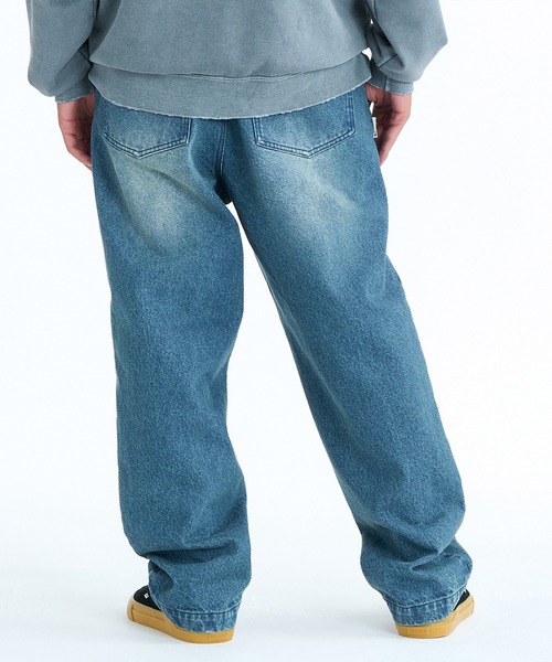 ELEMENT（エレメント）の「ELEMENT/エレメント SHOD PANTS HAMMER ロンパン BG021706（その他パンツ・メンズ・ケミカルウォッシュ/スカイブルー/スミクロ・M/XL/L）」の9枚目の写真