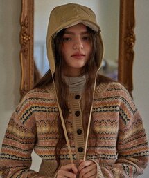 HAINT（ヘイント）の「BONNY TROOPER HAT_3COLORS_LIGHT BEIGE（ハット）」