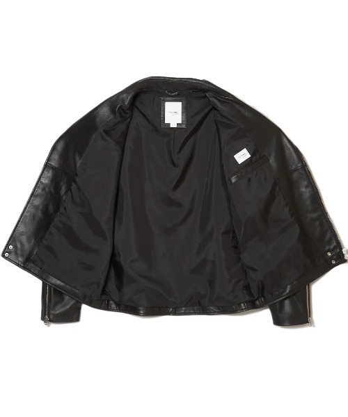 CRIMIE（クライミー）の「CRIMIE/クライミー/W BIKER SPANISH LAMB LEATHER JACKET/Wライダース スパニッシュラムレザー ジャケット（ライダースジャケット・メンズ・ブラック・M/XXL/XL/L）」の18枚目の写真