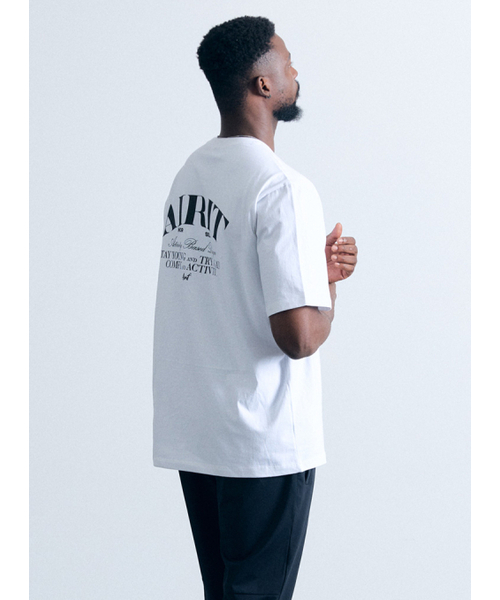 AIRIT(アイリット)の「スローガンアーチロゴTシャツ AM1175 WH(Tシャツ/カットソー・メンズ・ホワイト・FREE)」の3枚目の写真