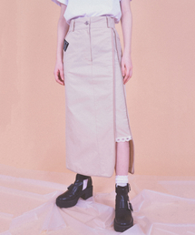 KATHARSIS（カタルシス）の「レースコットンスカート（ベージュ）_FREE（スカート）」