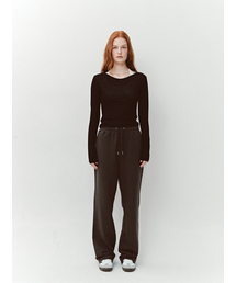 AS BASIC SWEATPANTS (CHARCOAL)