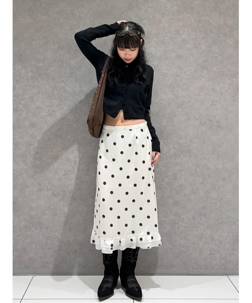 MICHIXSLY BUTTON CD ミチスライボタンカーディガン 冬服 春服