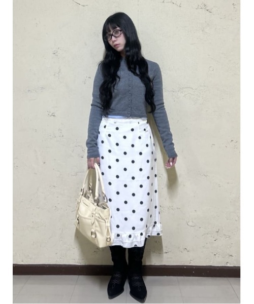 MICHIXSLY BUTTON CD ミチスライボタンカーディガン 冬服 春服