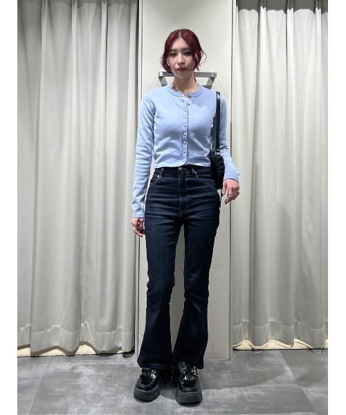 MICHIXSLY BUTTON CD ミチスライボタンカーディガン 冬服 春服