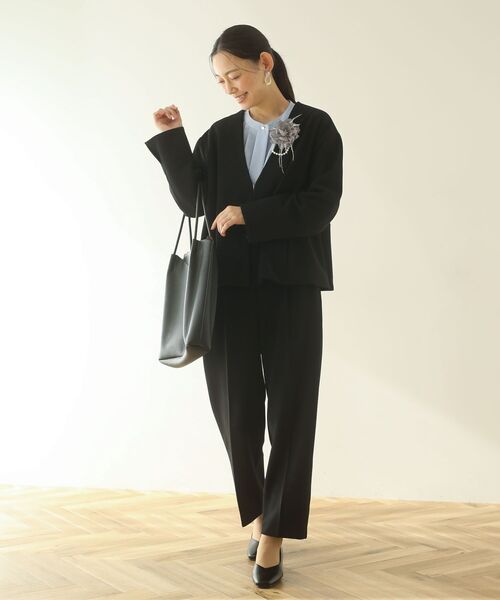 Green Parks(グリーンパークス)の「軽量トートバッグ(トートバッグ・レディース・グレイッシュベージュ/ブラック・FREE)」の16枚目の写真