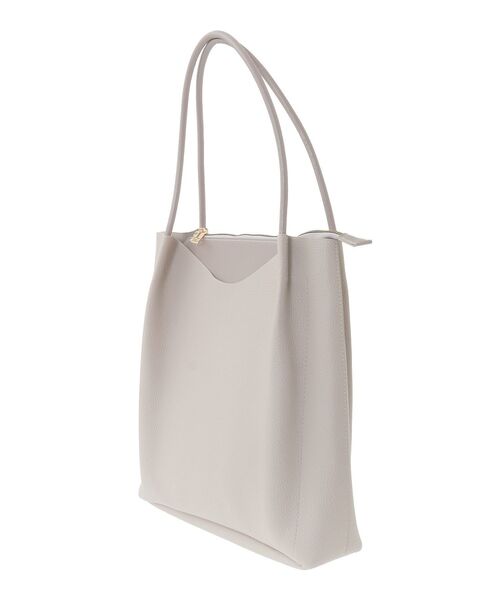 Green Parks(グリーンパークス)の「軽量トートバッグ(トートバッグ・レディース・グレイッシュベージュ/ブラック・FREE)」の18枚目の写真