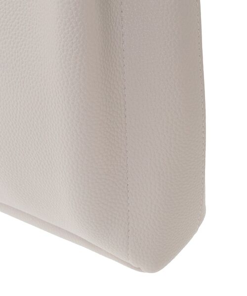 Green Parks(グリーンパークス)の「軽量トートバッグ(トートバッグ・レディース・グレイッシュベージュ/ブラック・FREE)」の5枚目の写真