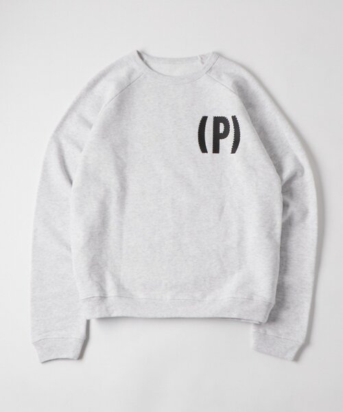 WHO'S WHO gallery(フーズフーギャラリー)の「KOOKY'N RHINESTONE LOGO CREW SWEATSHIRT(スウェット・メンズ・ホワイト/ネイビー/チャコールグレー・MEDIUM/SMALL)」の1枚目の写真