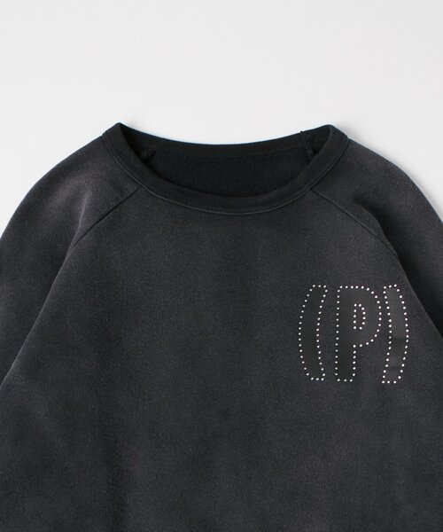 WHO'S WHO gallery(フーズフーギャラリー)の「KOOKY'N RHINESTONE LOGO CREW SWEATSHIRT(スウェット・メンズ・ホワイト/ネイビー/チャコールグレー・MEDIUM/SMALL)」の11枚目の写真