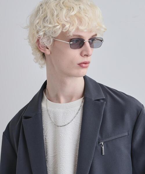 tk.TAKEO KIKUCHI（ティーケータケオキクチ）の「【全7色】メタルフレームグラス（サングラス・メンズ・クリア/その他2/ブラック系/ダークグレー/ダークブラウン系/グレー系その他2・00）」の19枚目の写真