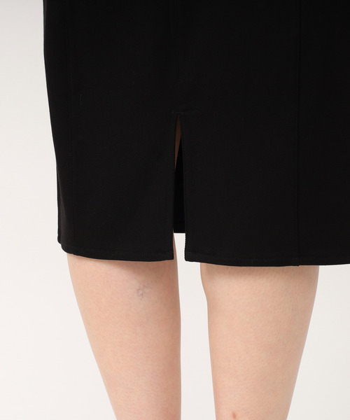 ROYAL PARTY(ロイヤルパーティー)の「ガムストレッチタイトスカート’26s(スカート・レディース・ブラック/ベージュ・MEDIUM/SMALL)」の11枚目の写真